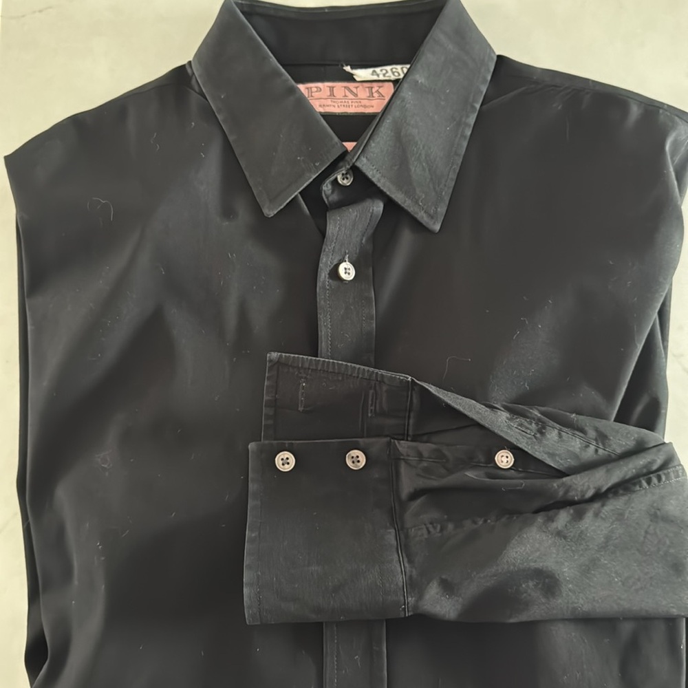 THOMAS PINK🖤Classic Button-Up Shirt